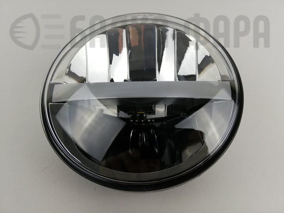 Фара LED 5.75 дюймов хромированная