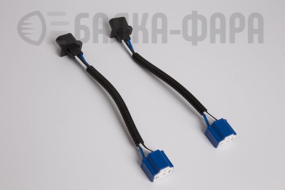 Комплект (2 шт.) светодиодных фар головного света, 70 Ватт, черные